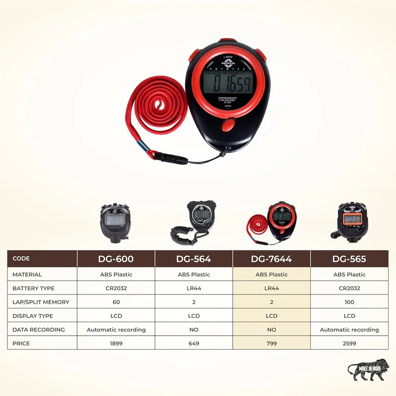 Nivia  Nivia JS-320 Multi-Function Digital Stopwatch  | Best Price UAE