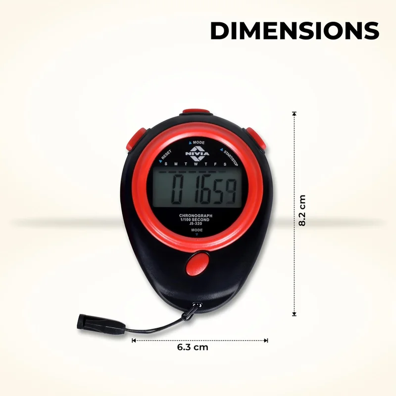 Nivia  Nivia JS-320 Multi-Function Digital Stopwatch  | Best Price UAE