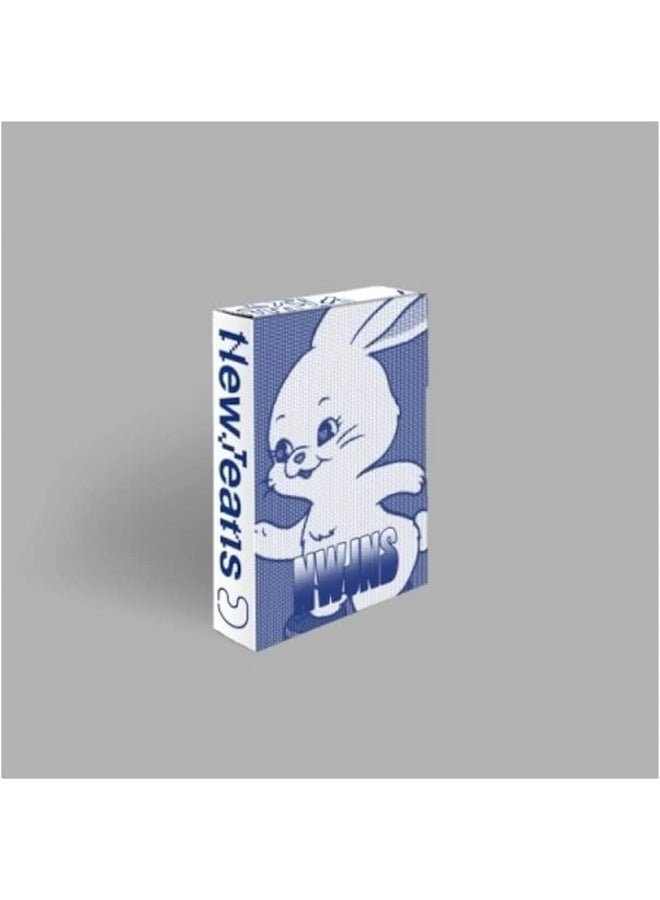 dreamus Newjeans New Jeans 1St Debut Ep Album Weverse Platform Version Qr Card+Lyrics+Photocard+Tracking Sealed, Blue  - Image 1