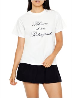 Blame It On Retrograde Tee