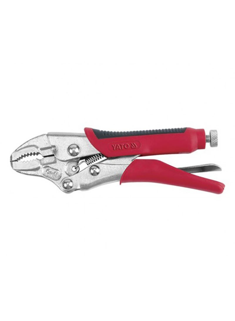 YATO Curved Jaw Locking Pliers Wr Type 240mm YT-2153