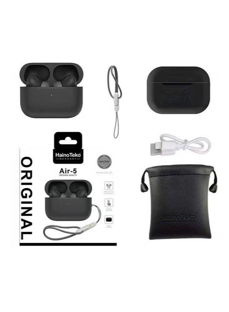 Haino Teko Air 3 Bluetooth Wireless Earphones Pro 2 – Premium Sound, Sleek Design, Seamless Connectivity for iPhones, Touch Controls, Long Battery Life - Image 5