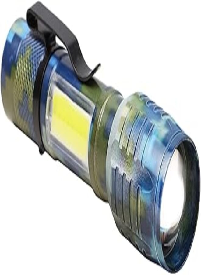 Flashlight Aluminum Alloy USB Rechargeable Light 3 Modes-14500 Battery