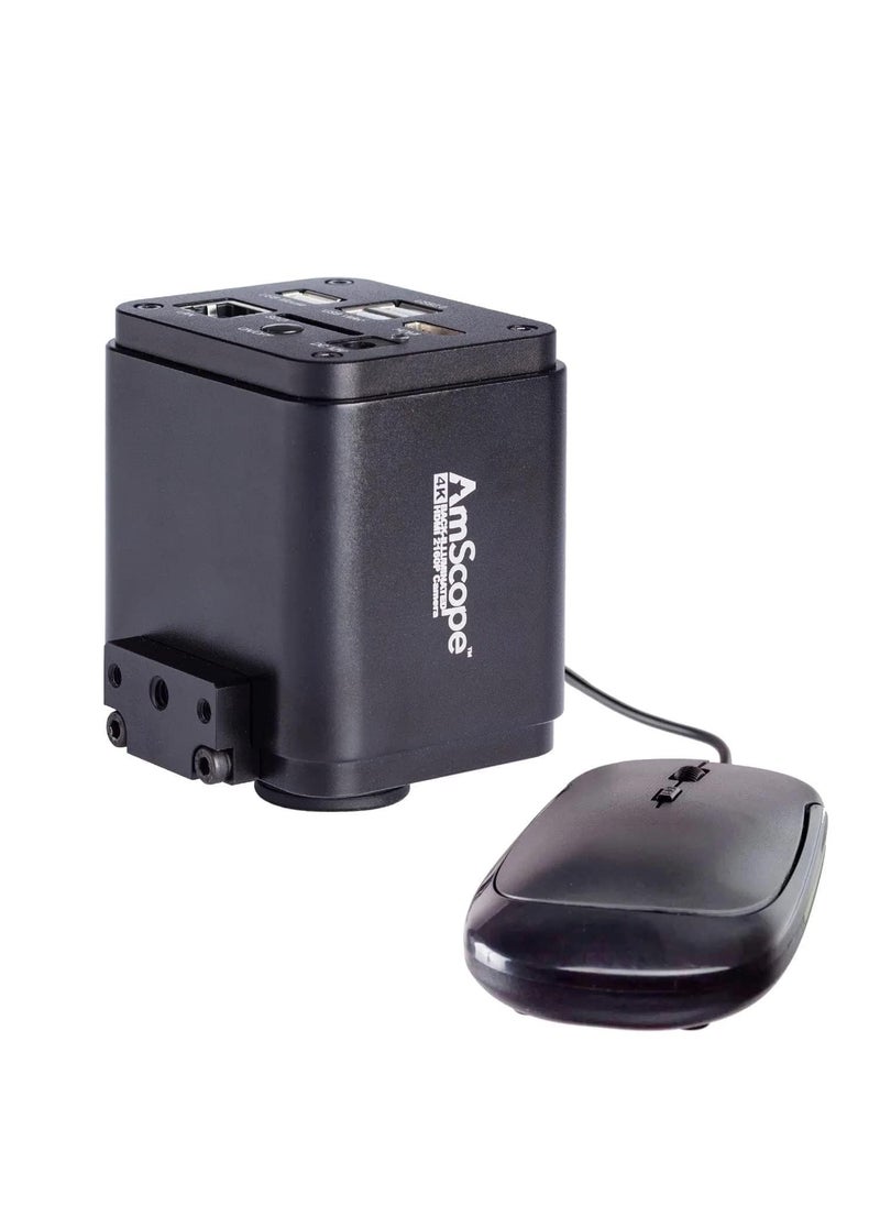 AmScope AmScope  4K 30fps 8MP HDMI LAN WiFi Color BSI CMOS CMount Microscope Camera for StandAlone and PC Imaging  HD428N  - Image 1