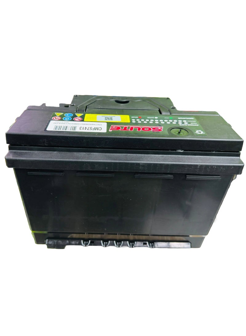 SOLITE Car Battery 12V 74AH DIN74R / 57413 R - Layout ( Grandeur / Azera ) - Image 4