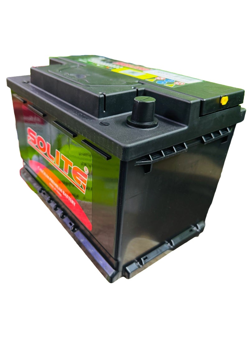 SOLITE Car Battery 12V 74AH DIN74R / 57413 R - Layout ( Grandeur / Azera ) - Image 2
