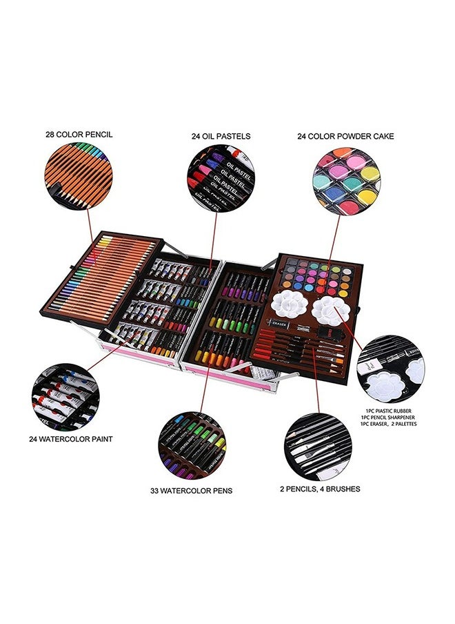 xppier 145 Pcs Unicorn Washable Art Drawing Set with Portable Box, Professional Artists Drawing Set Kids  - Image 3