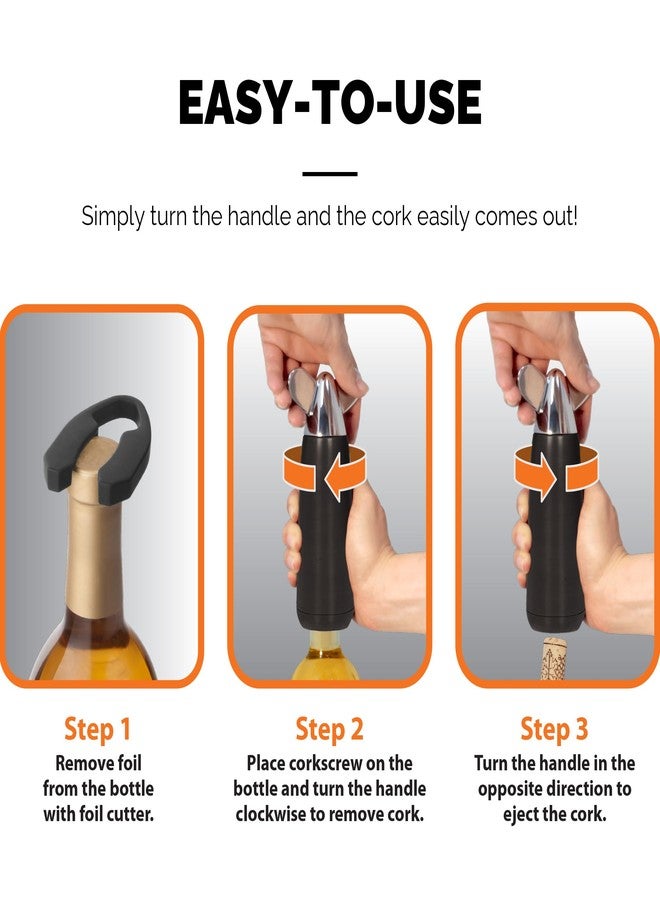 Final Touch Easy Turn Corkscrew with Spring Assist - Image 4