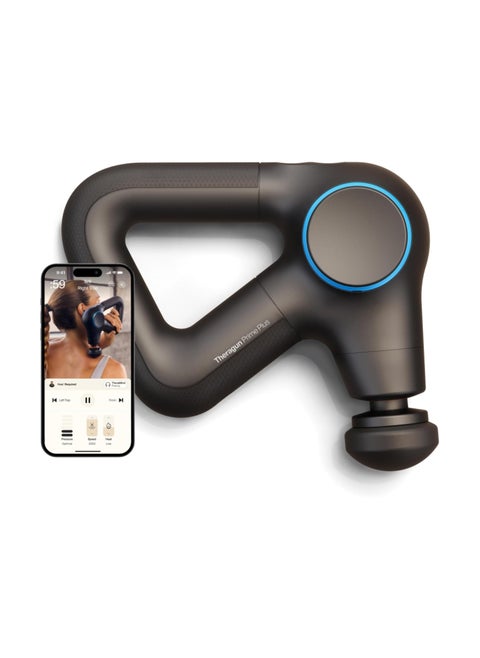 TheraGun Prime Plus Heated, Powerful Massage Gun for Enhanced Warm-Up & Recovery - Quiet Deep Tissue Percussive Massage Gun for Pain Relief in Neck, Back, Leg, Shoulder and Body (Prime Plus)