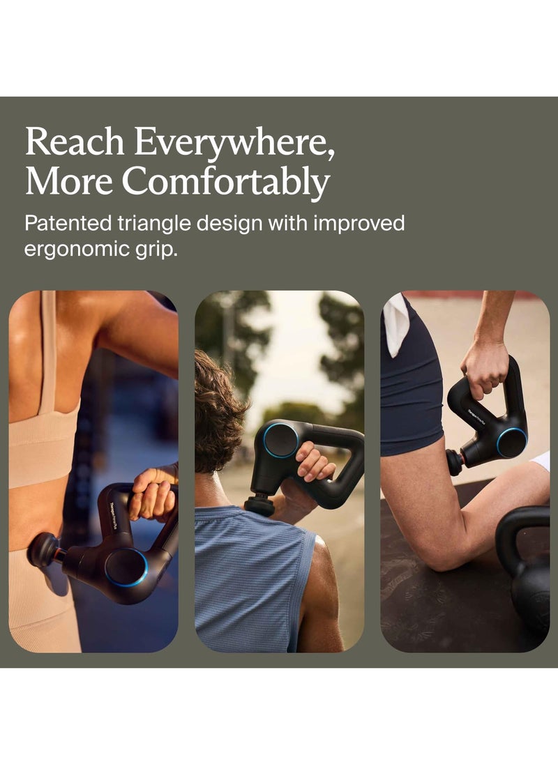 Therabody - TheraGun Prime Plus Heated, Powerful Massage Gun for Enhanced Warm-Up & Recovery - Quiet Deep Tissue Percussive Massage Gun for Pain Relief in Neck, Back, Leg, Shoulder and Body (Prime Plus) - Image 1