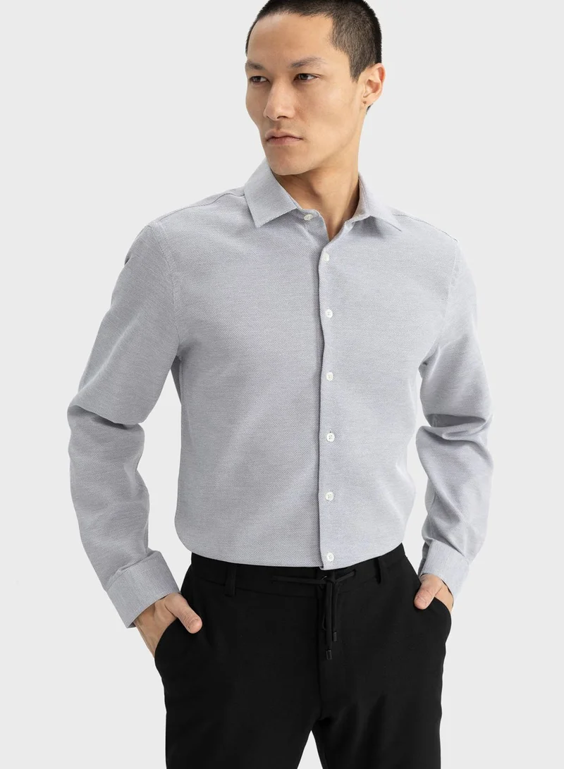 DeFacto Essential Slim Fit Shirt