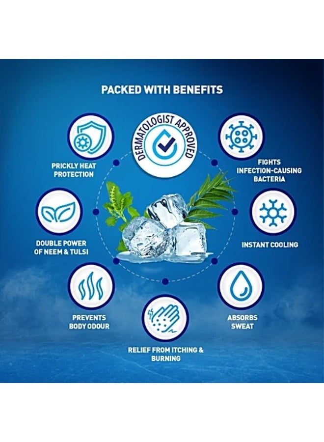 Dermicool Dermi Cool Prickly Heat Powder Menthol Regular, 150 g (Dermicool 60g free) - Image 3