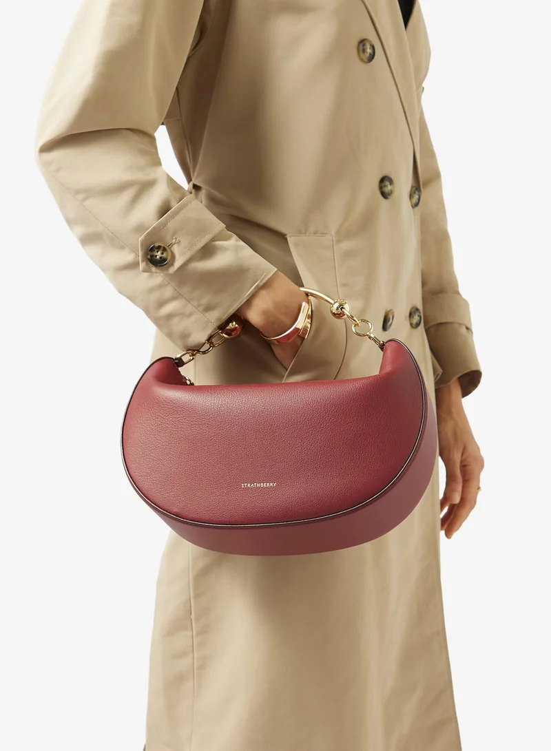 Strathberry Crescent Moon Top Handle Bag