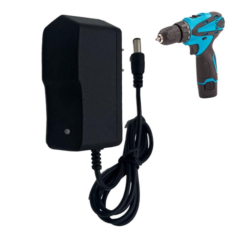 MLD شاحن بطارية 12 فولت (البطارية غير مدرجة) لآلة الحفر|مفك لولبي لاسلكي BCAC-302 (المادة - بلاستيك، 12 فولت) - 2 قطعة - Image 1