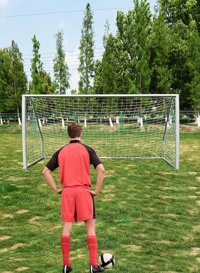 Generic PLAYSO The Perfect Outerdoor Football Goal Heavy Duty  with 76mm Platinum Steel Tube Frame – Durable and Long-Lasting for backyards - Image 1