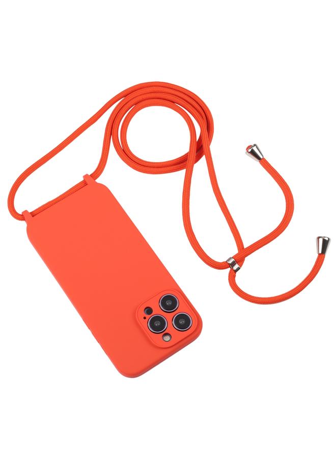 S-TOP Case For iPhone 16 Crossbody Lanyard Liquid Silicone Case - Image 2