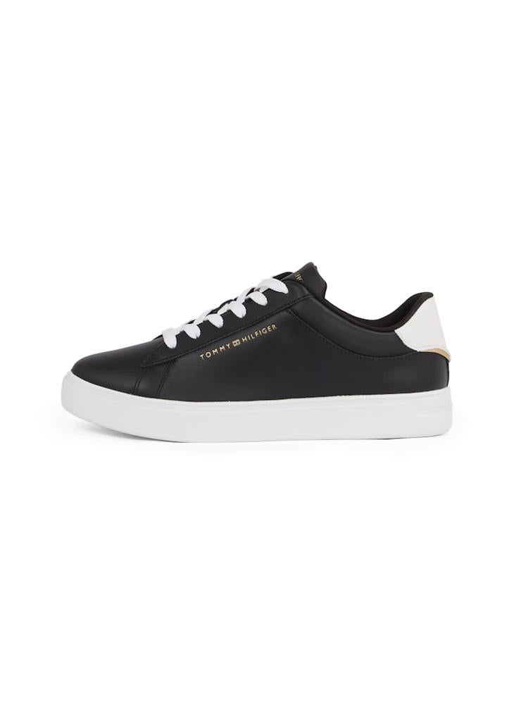 TOMMY HILFIGER Logo Detail Lace Up Low Top Sneakers  - Image 2