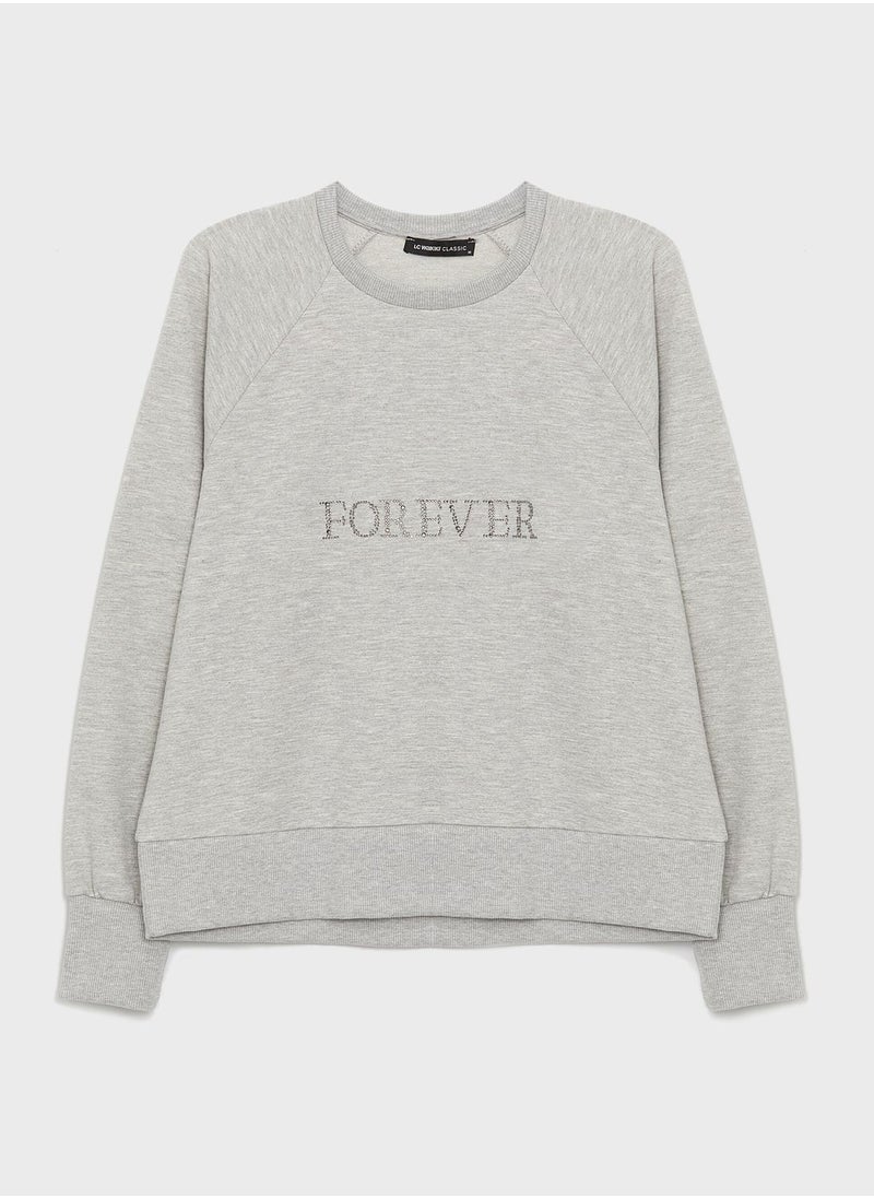 LC WAIKIKI Oversized Graphic Sweatshirt  - Image 5