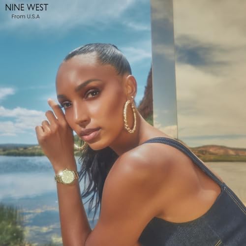 Nine West Women's Mesh Bracelet Watch - Image 2