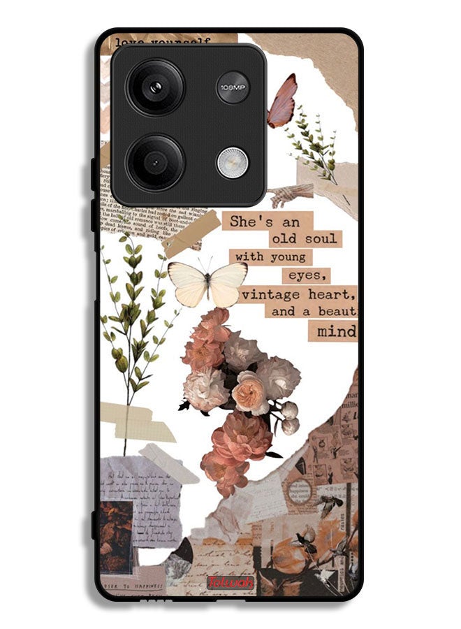 Tolwak Xiaomi Redmi Note 13 Protective Case Cover She Is An Old Soul - Image 1