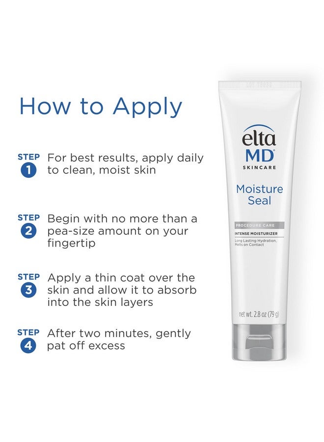 EltaMD Moisture Seal Dry Skin Face Moisturizer, Body and Face Moisturizer for Sensitive Skin, 2.8 oz Tube - Image 3