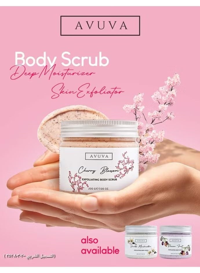 أفيفا أفوفا مقشر الجسم بزهر الكرز - 200 جم - Image 2