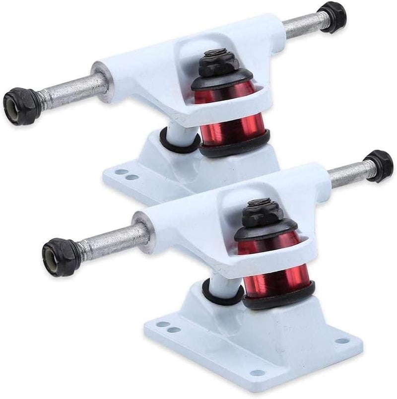 Skateboard Truck,2pcs Skateboard Trucks Combo 3.25inch Wheels ABEC Longboard Skatebaord Accessory - Image 2