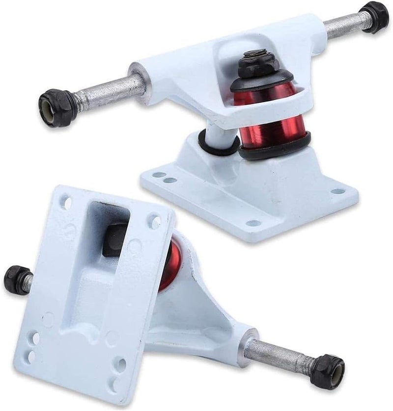 Skateboard Truck,2pcs Skateboard Trucks Combo 3.25inch Wheels ABEC Longboard Skatebaord Accessory - Image 1