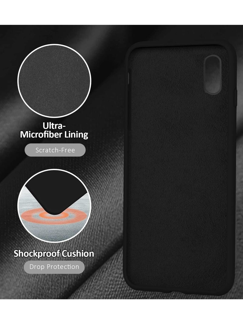 MIGOFAST Liquid Silicone Gel Cover with Full Body Protection Anti-Scratch Shockproof Case Compatible with iPhone XS Max - Image 5