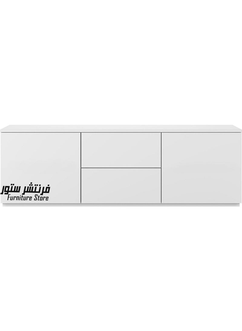 ماركة غير محددة وحدة تليفزيون مودرن - ارتفاع 40 سم - عرض 121 سم - عمق 34 سم ، من فرنتشر ستور.  - Image 3