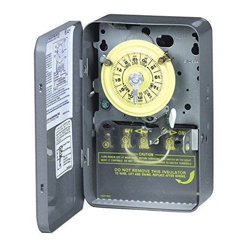Intermatic WH40 Electric Water Heater Timer Gray