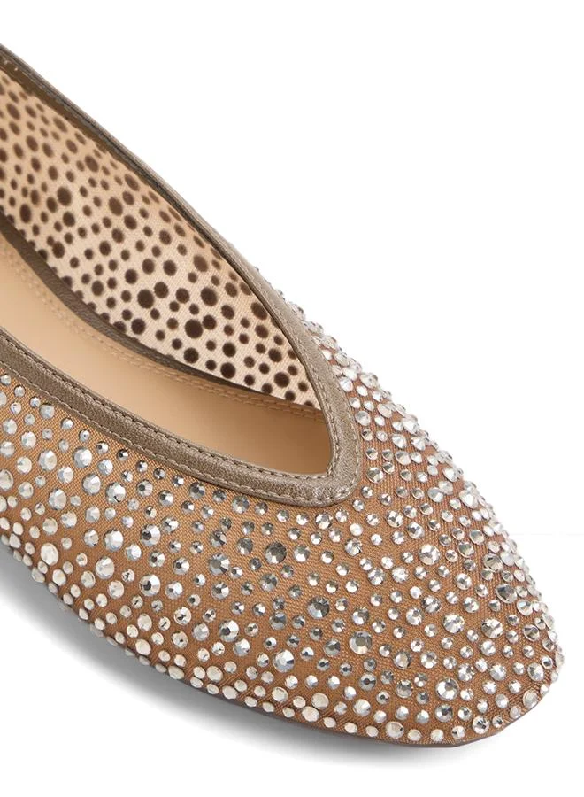 Aldo  Ayrah Ladies Beige Ballerina for Women | Best Price UAE