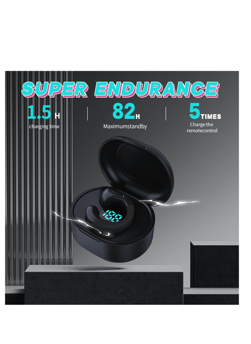 SYOSI - Tiktok Trending Bluetooth Smart Scrolling Ring Kindle App Remote Page Turner with Phone Holder Wireless Camera Shutter Selfie Button - Compatible with iPhone Ipad Android (Black) - Image 1