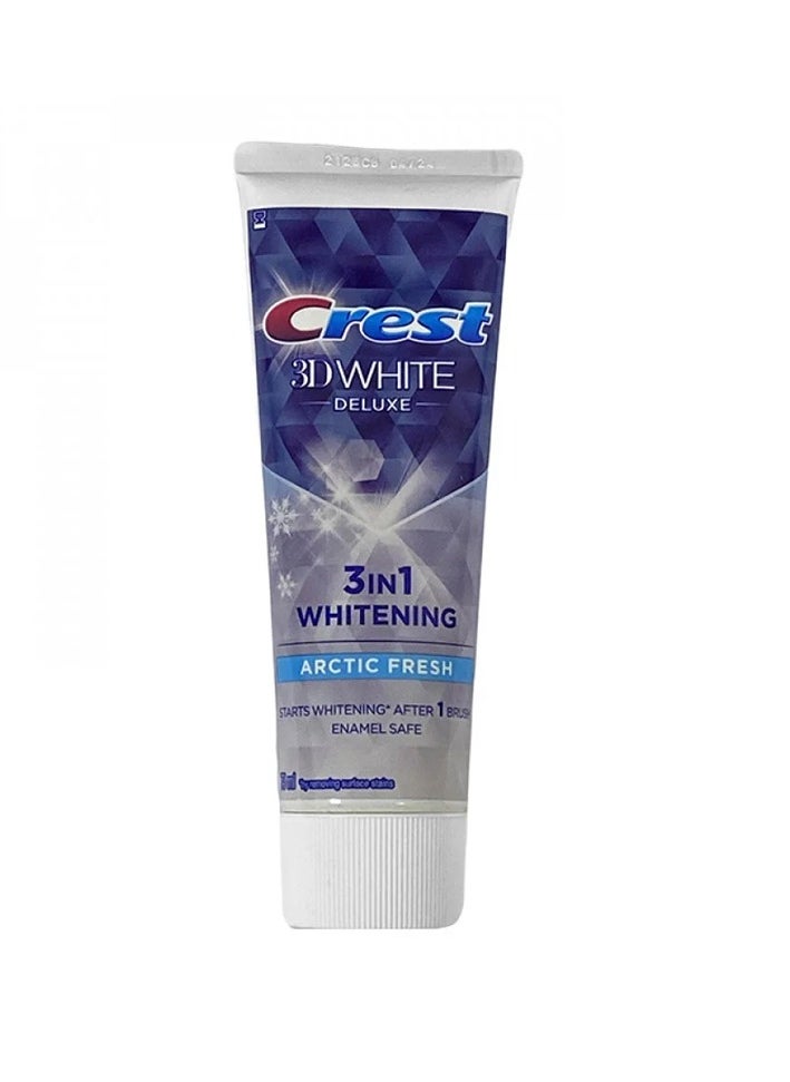 Crest Crest 3D White Deluxe Cooling Fresh Toothpaste 75ml  - Image 2
