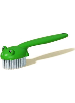 هوكور Zuelnote Cartoon cute frog shape Cleaning Brush, 2 Pieces Soft Bristle Laundry Brush Plastic Board Brush Housework Cleaning Brush Household Shoe Washing Brush Wall Brush (green)  - Image 1