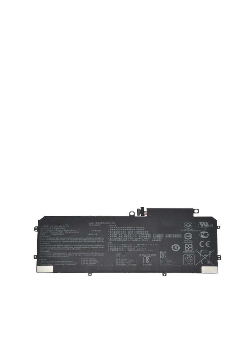 Terabyte C31N1528 Laptop Battery for Asus ZenBook Flip UX360 UX360C UX360CA UX360UA UX360CA-C4008T C4028T C4041T FC060T UBM1T UX360UA-1A 1B 1C Series 3ICP3/96/103 0B200-02080100 0B200-00730200 - Image 1