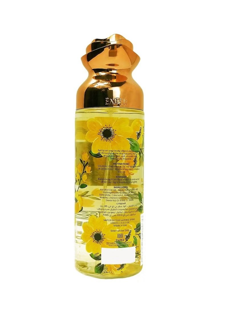 Emper Flower's Secret Garden Glow - Body Mist - For Women - 100ml  - Image 3