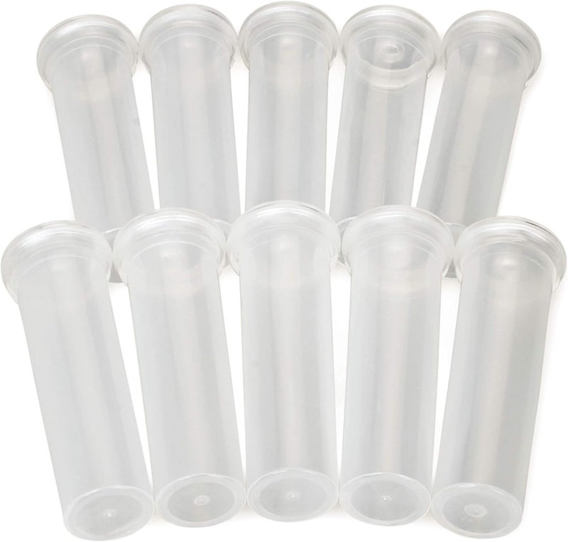 RESTCLOUD 10Pcs 60ML Floral Tubes, Large Flower Water Tubes for Milkweed Stem Cuttings Arrangements - Image 1