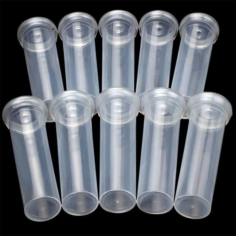 RESTCLOUD 10Pcs 60ML Floral Tubes, Large Flower Water Tubes for Milkweed Stem Cuttings Arrangements - Image 3