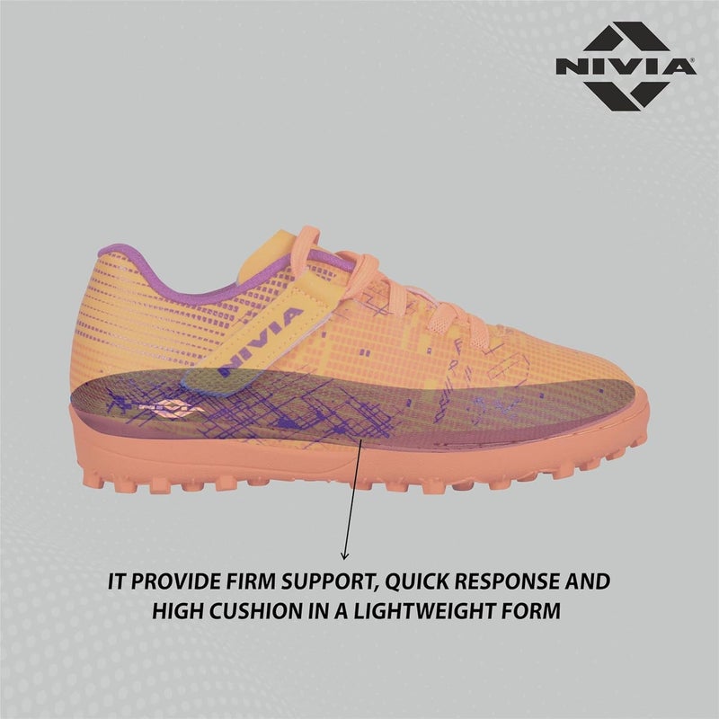 Nivia Rabona 2.0 Turf Football Shoes for Kids - Image 1