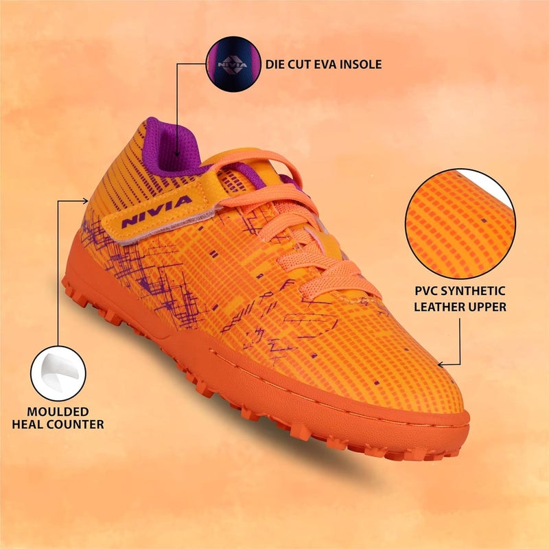 Nivia Rabona 2.0 Turf Football Shoes for Kids - Image 3