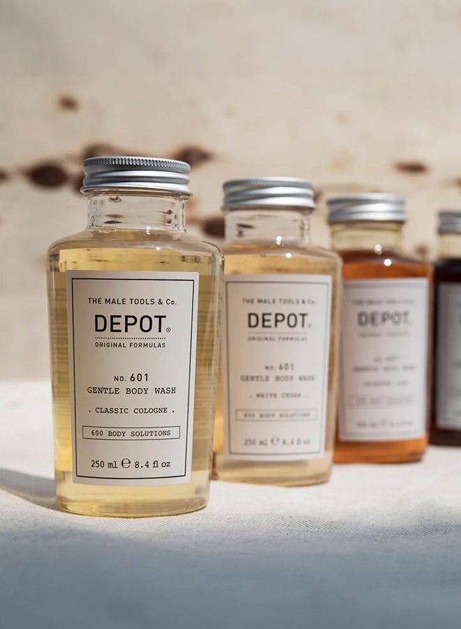 Depot غسول الجسم اللطيف بعطر الكولونيا الكلاسيكي - ينظف ويرطب البشرة، ويترك رائحة منعشة، خالدة وذكورية (250 مل) - Image 2