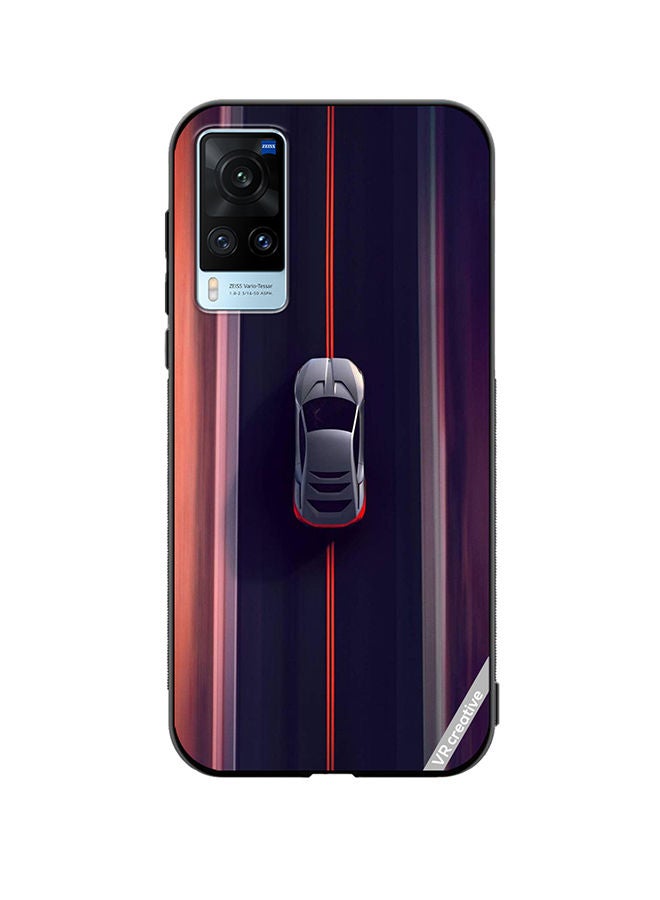 VR CREATIVE Protective Case Cover For Vivo X60 Car Design Multicolour - Image 1