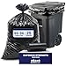 Plasticplace 9596 Gallon Garbage Can Liners Heavy Duty 15 Mil Black Trash Bags TearResistant Outdoor Garbage Bags for Rollaway Bins Large 61 x 68 IndustrialStrength Waste Bags 25 Count - Image 4