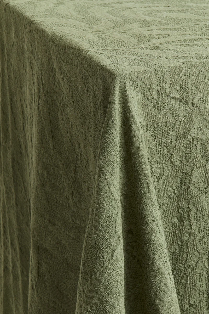 H&M Jacquard-weave cotton tablecloth