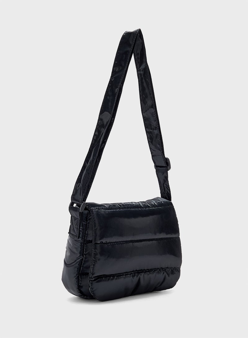 جينجر حقيبة كروس بودي مبطنة بالكويلت - Image 3