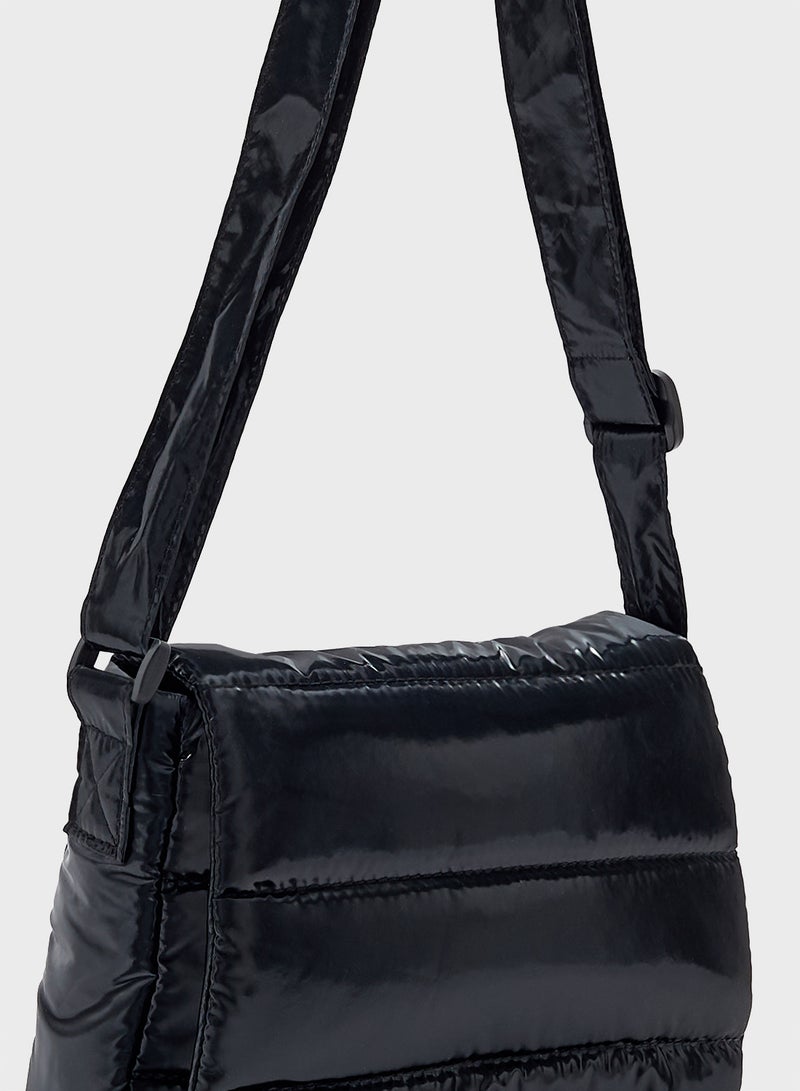 جينجر حقيبة كروس بودي مبطنة بالكويلت - Image 4