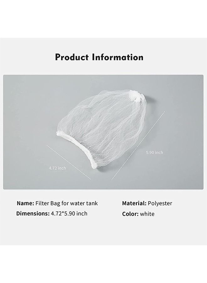 Kitchen Sink Strainer Trash Bag 100 Pcs Sink Strainer Bag Kitchen Sink Trash Mesh Bag Disposable  - Image 2