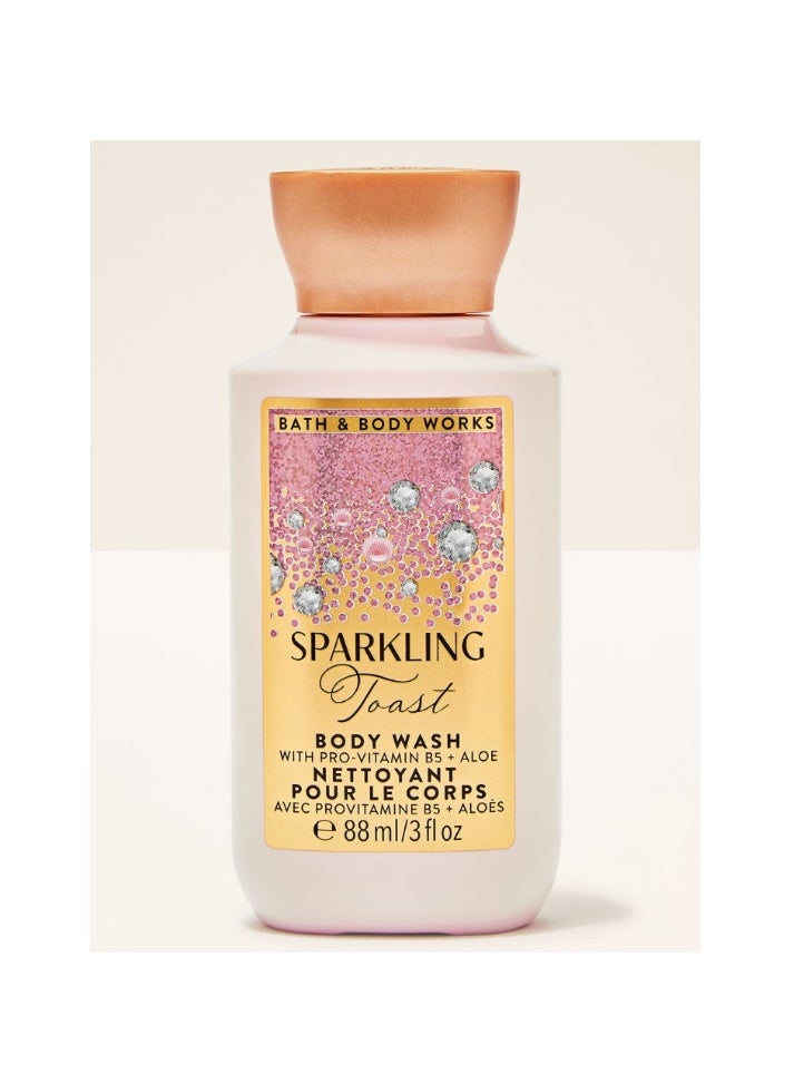 Sparkling Toast Travel Size Body Wash
