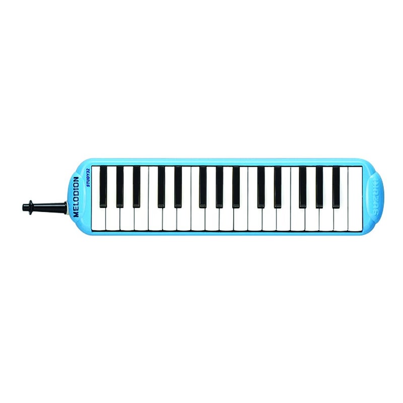 Suzuki STUDY-32BLUE Alto Melodion with Case, Blue - Image 1